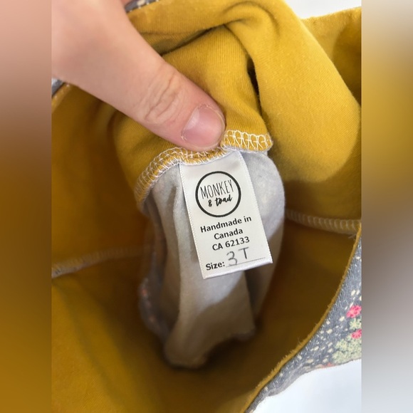 Monkey & Toad Top Small Canadian Shop Floral 3T - Picture 6 of 6